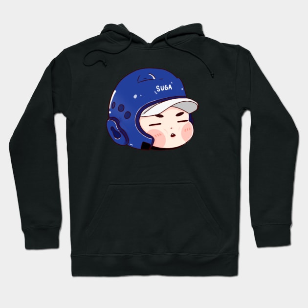 Chuby suga Hoodie by Byunfrog